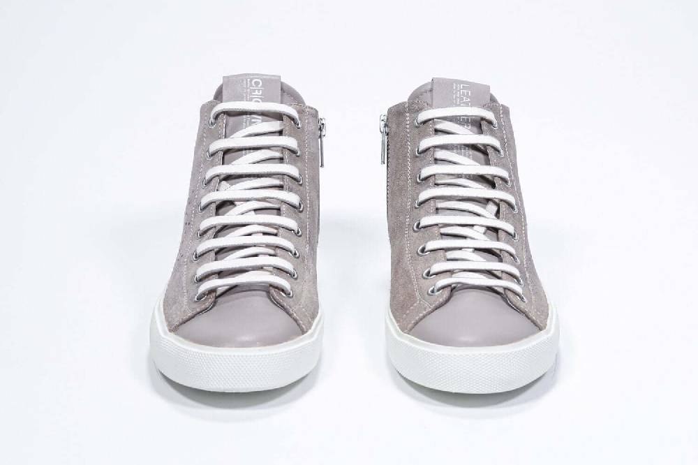 Leather Crown EARTH | Beige - Alte - Uomo Sottocosto