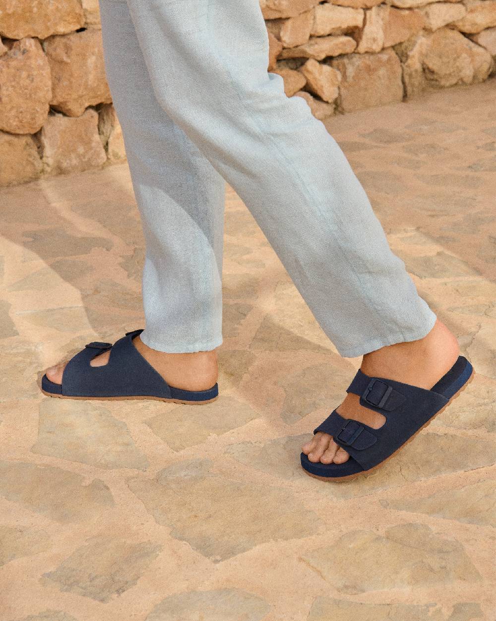 Manebí Eva Nordic|Swim Sandals - Patriot Blue Consegna Veloce