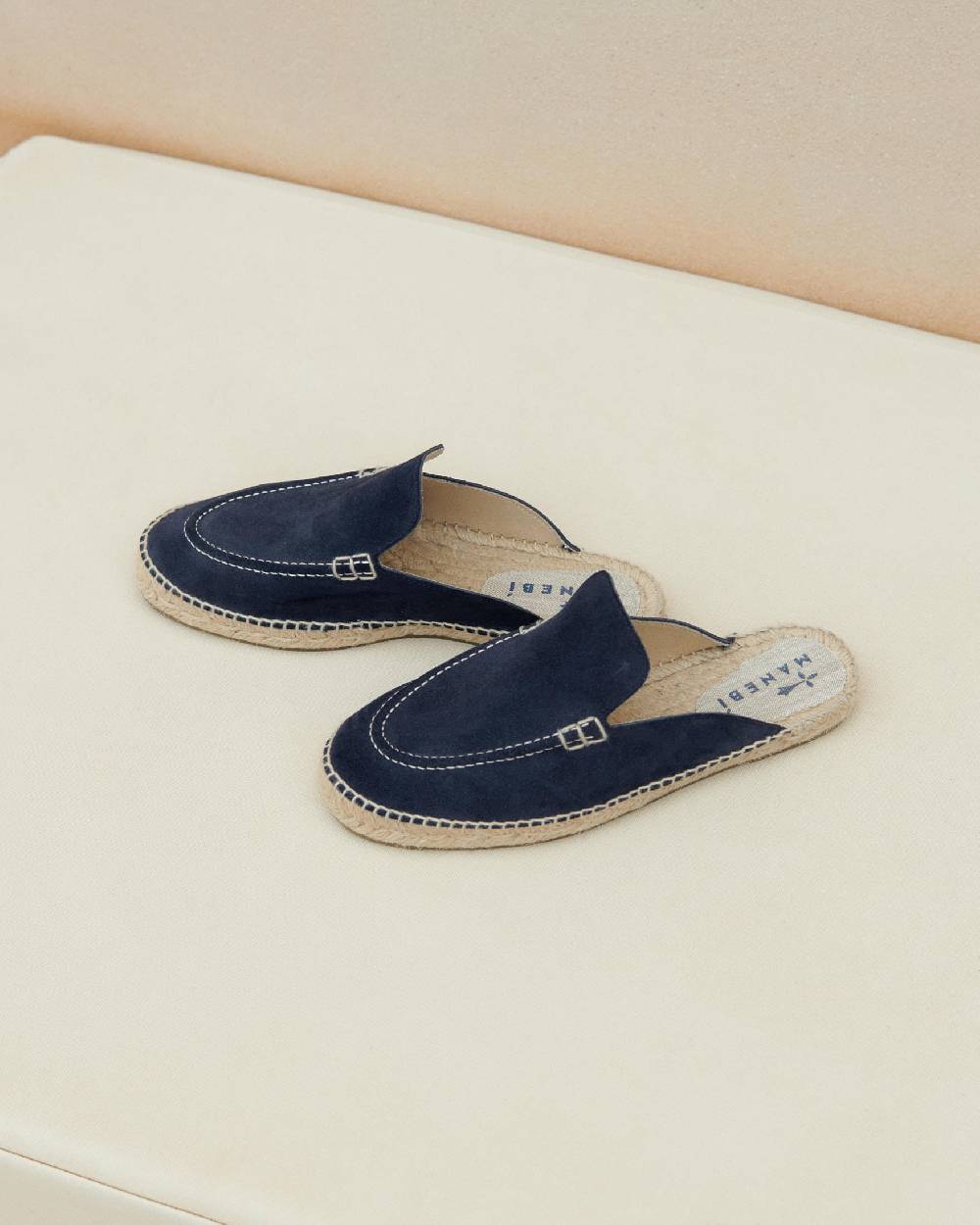 Manebí Mocassini Sabot Traveler - Hamptons - Patriot Blu Fino Al -60%