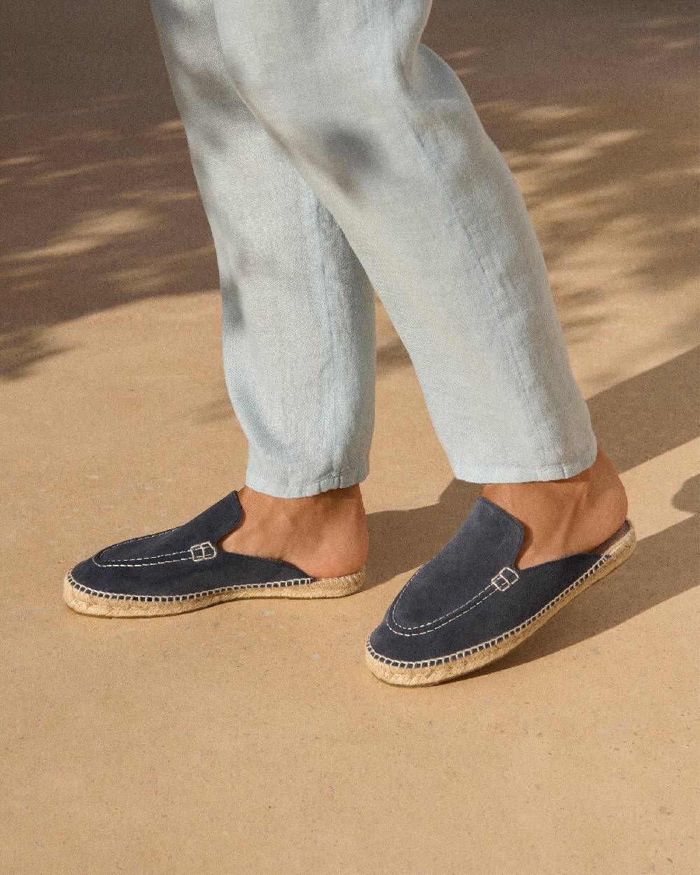 Manebí Mocassini Sabot Traveler - Hamptons - Patriot Blu Fino Al -60%