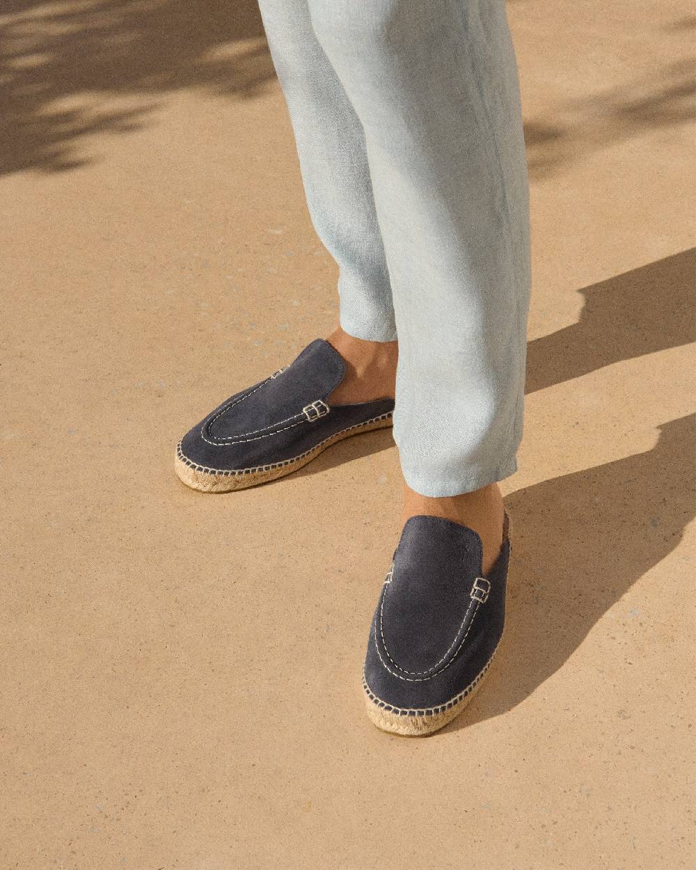 Manebí Mocassini Sabot Traveler - Hamptons - Patriot Blu Fino Al -60%