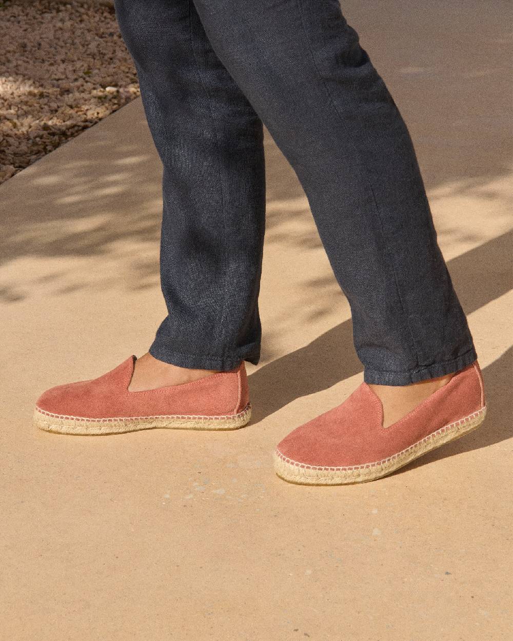 Manebí Suede Espadrilles - Hamptons Terracotta Sottocosto