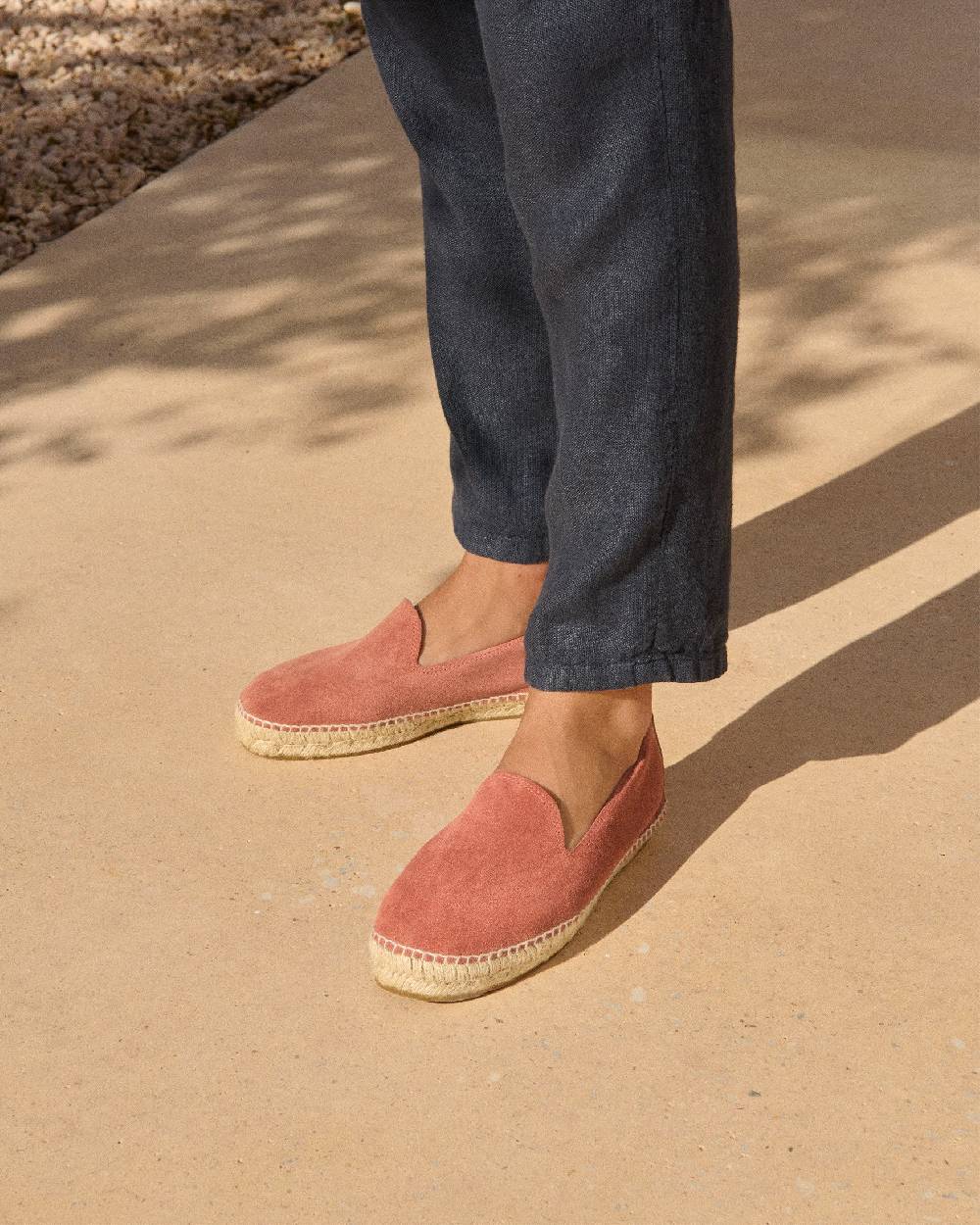 Manebí Suede Espadrilles - Hamptons Terracotta Sottocosto