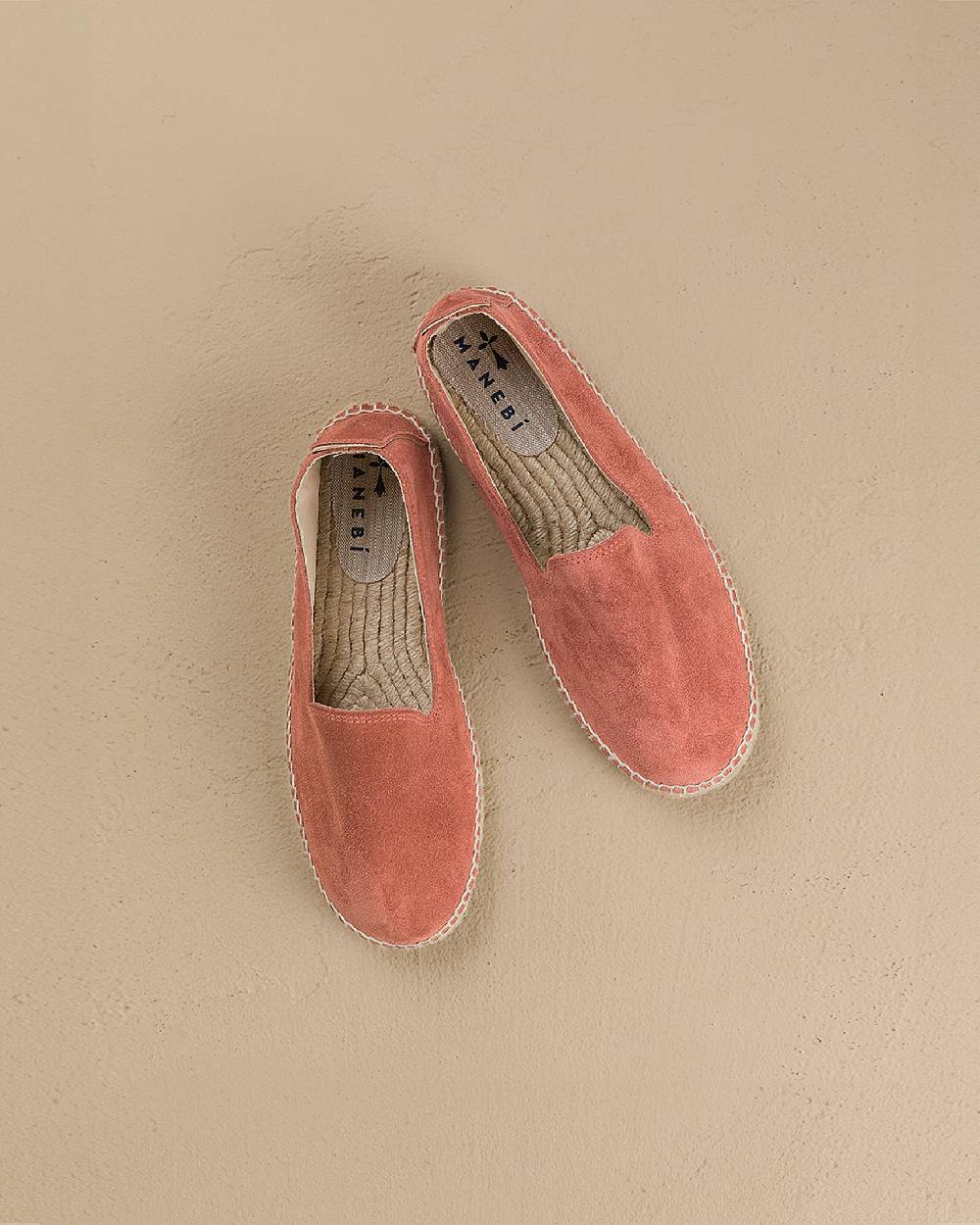 Manebí Suede Espadrilles - Hamptons Terracotta Sottocosto