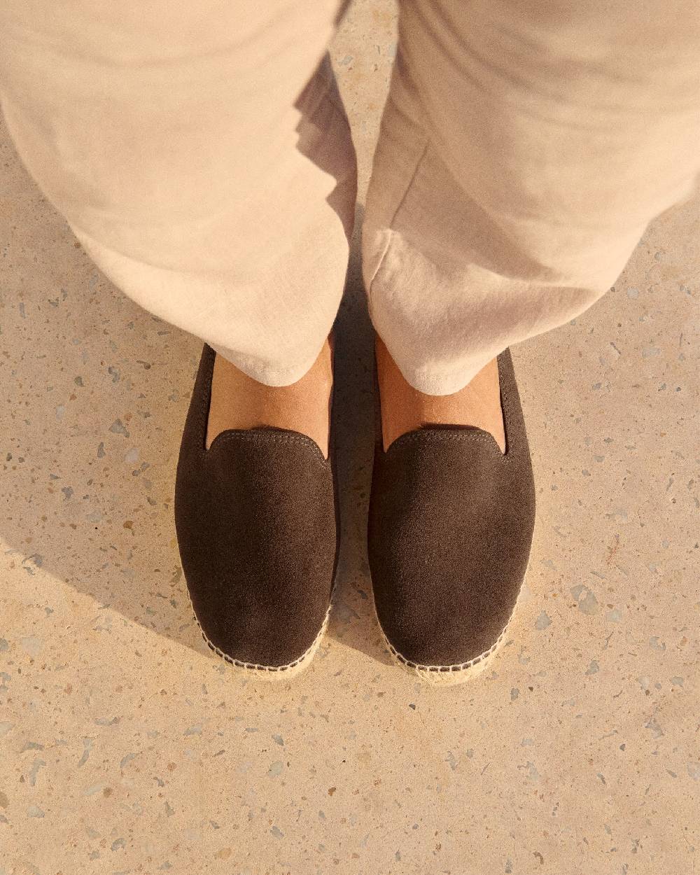 Manebí Suede Espadrilles - Cocoa Novità