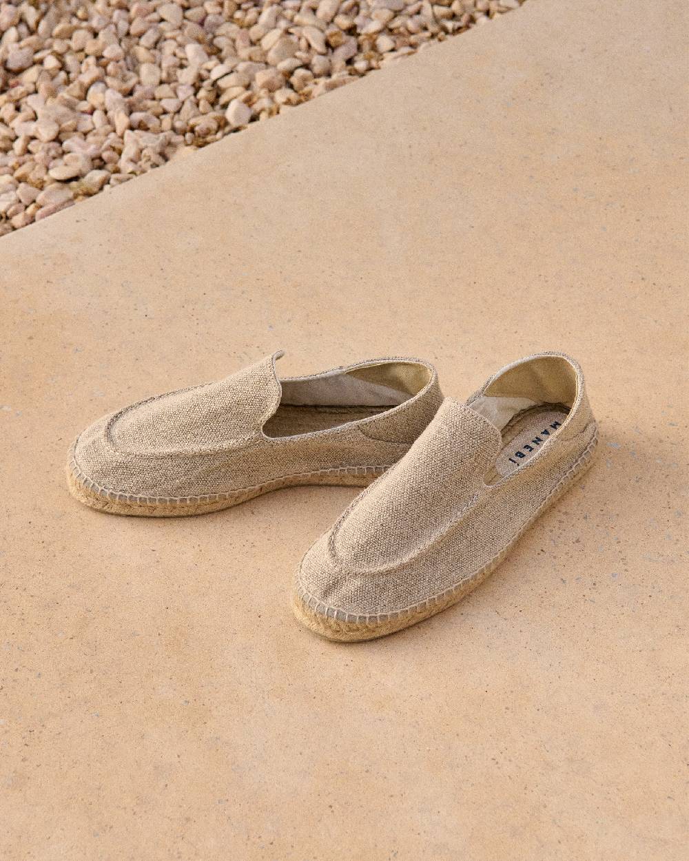 Manebí Organic Hemp Traveler Loafers|Espadrilles - Natural Economico