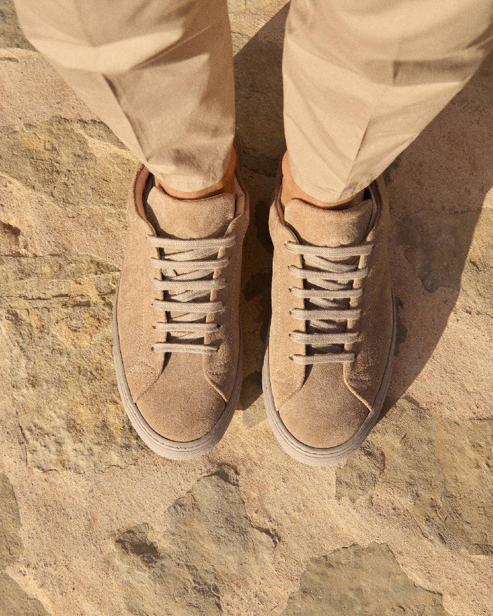 Manebí Sneakers - Hamptons - Vintage Taupe In Vendita