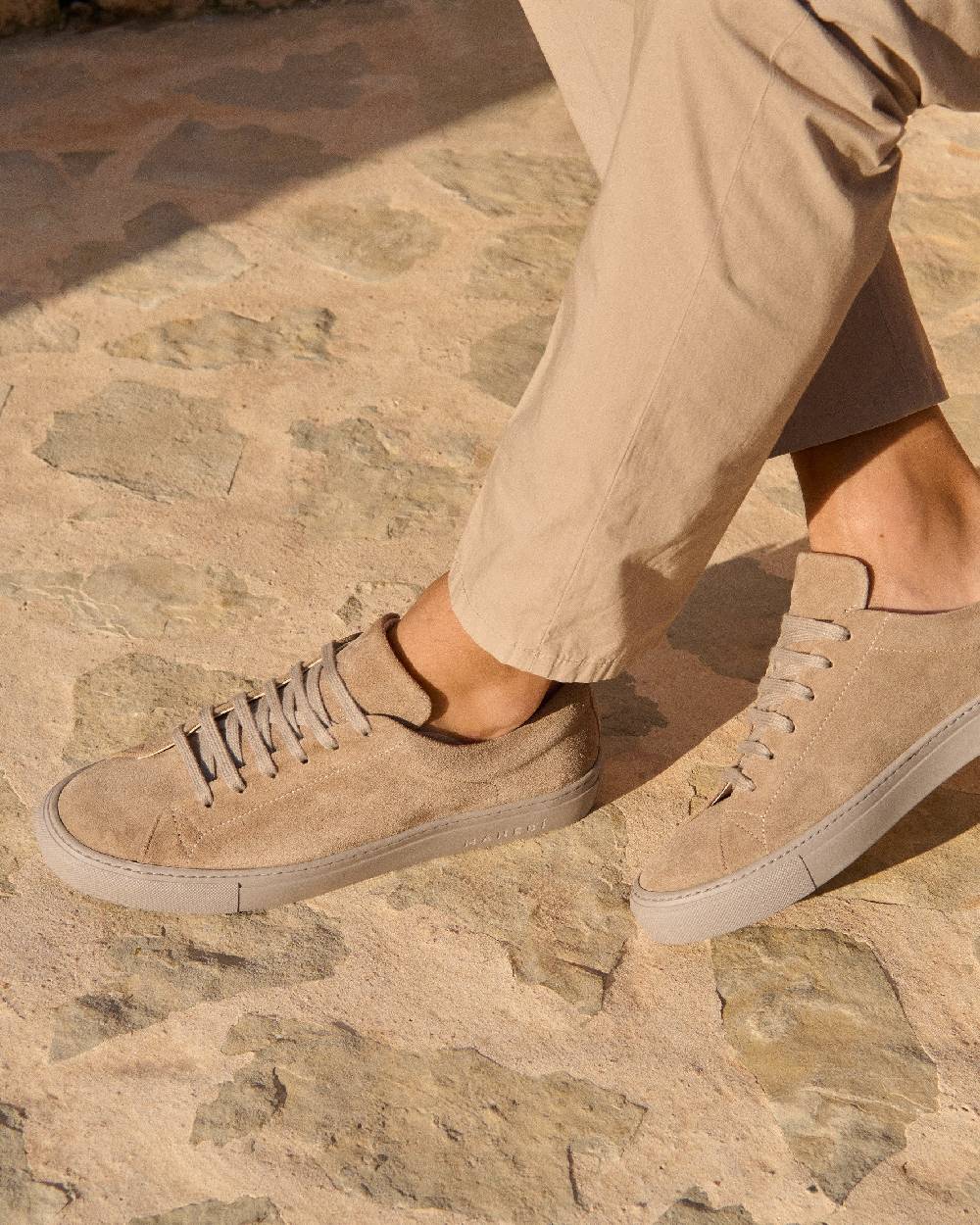 Manebí Sneakers - Hamptons - Vintage Taupe In Vendita