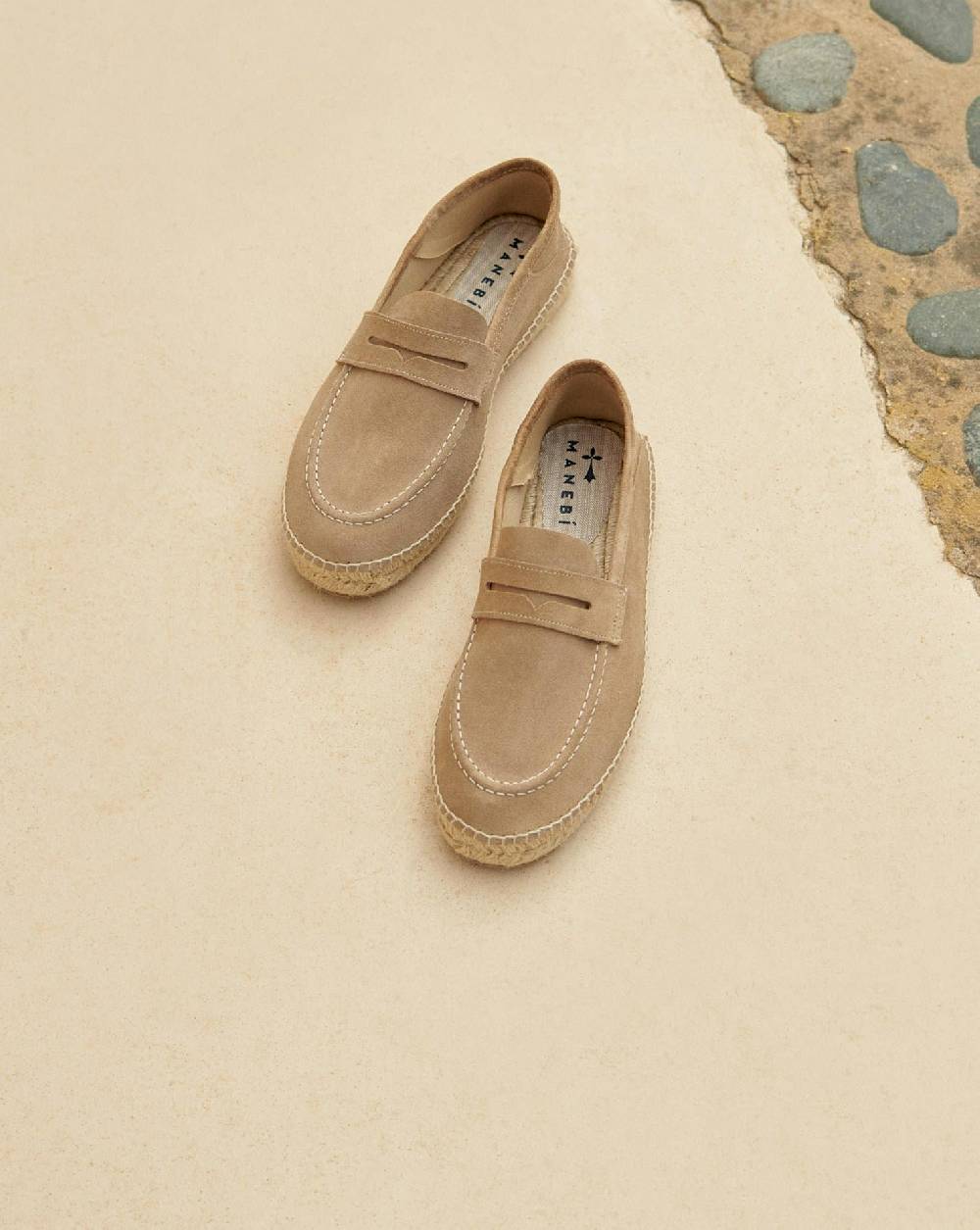 Manebí Mocassini - Hamptons - Vintage Taupe Offerte