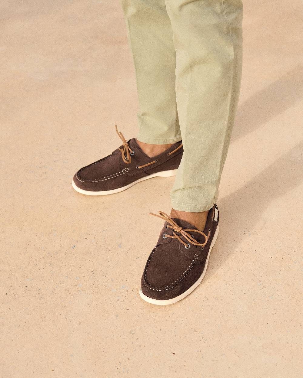 Manebí Suede Boat-Shoes - Hamptons Moka Nuova