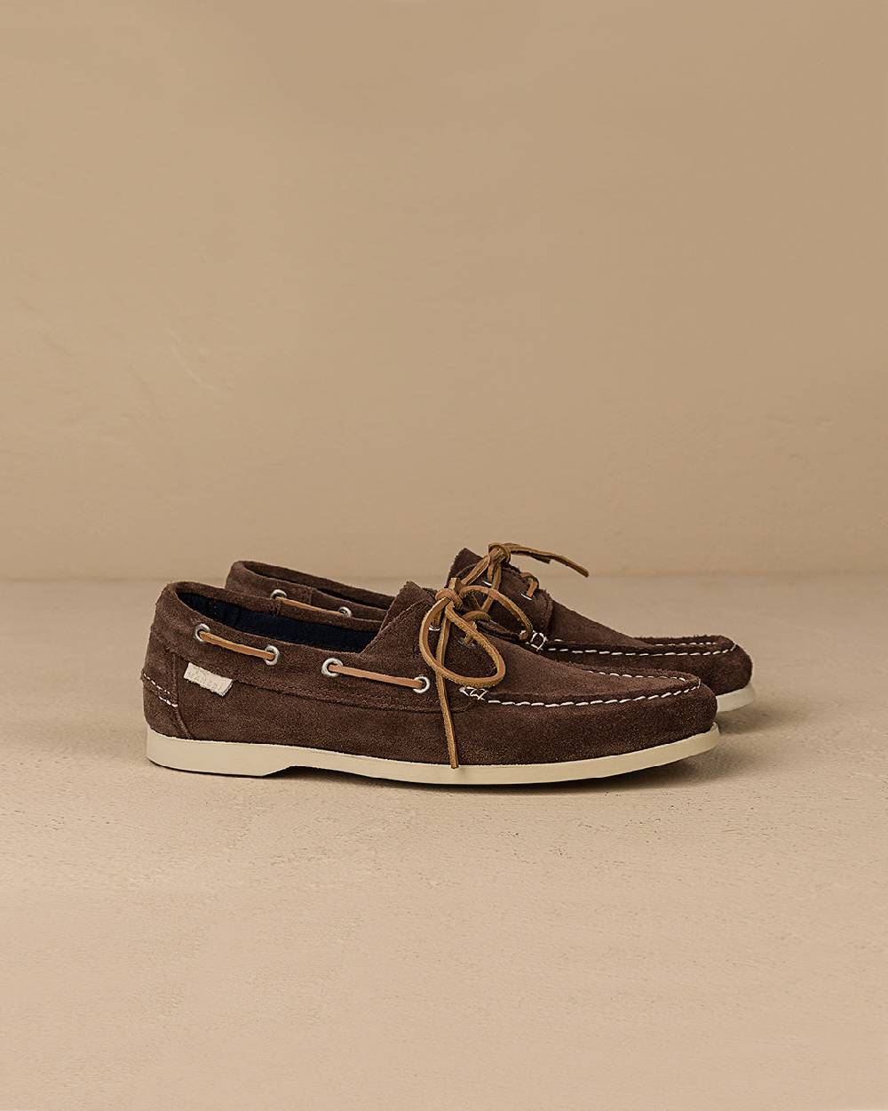 Manebí Suede Boat-Shoes - Hamptons Moka Nuova