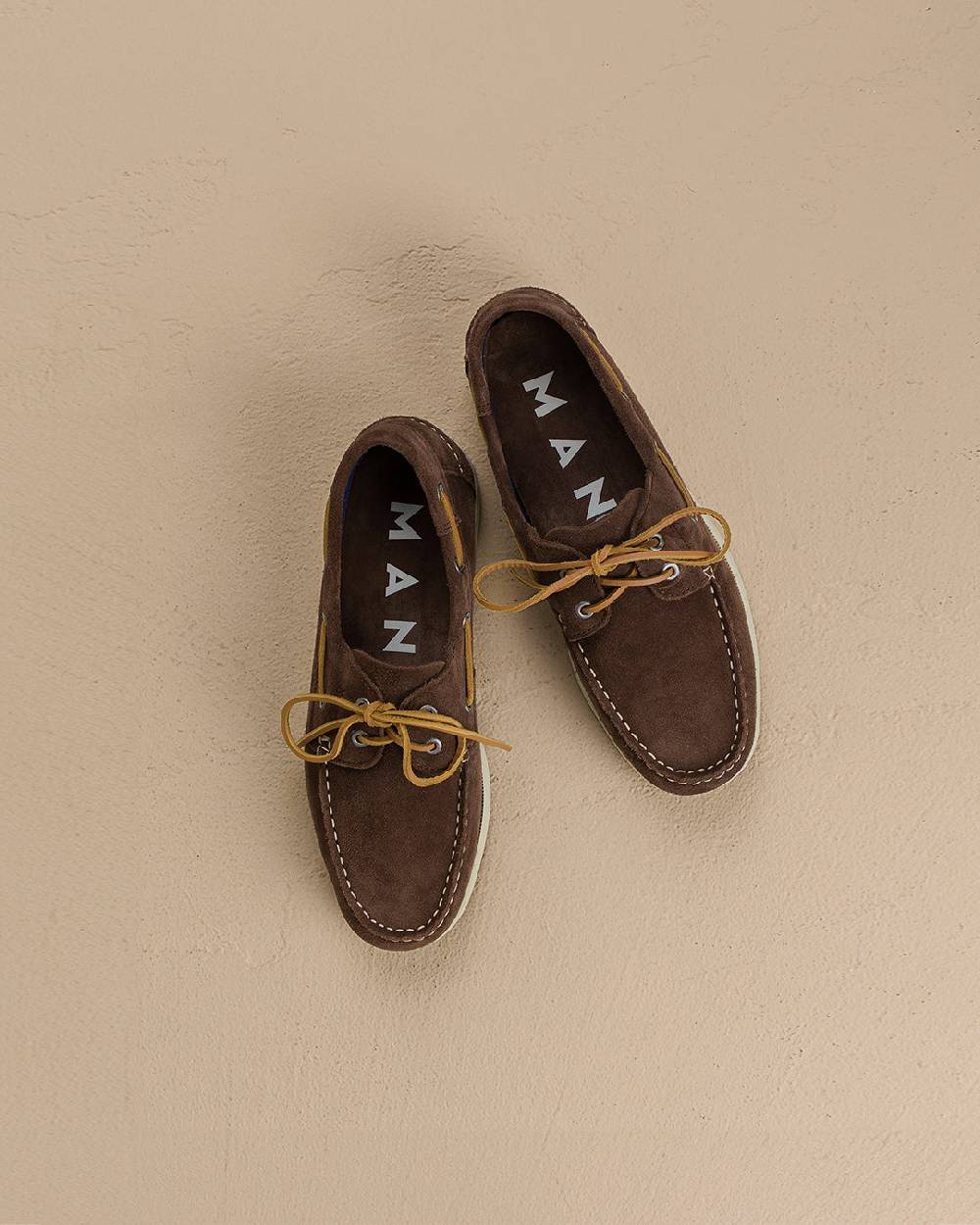 Manebí Suede Boat-Shoes - Hamptons Moka Nuova
