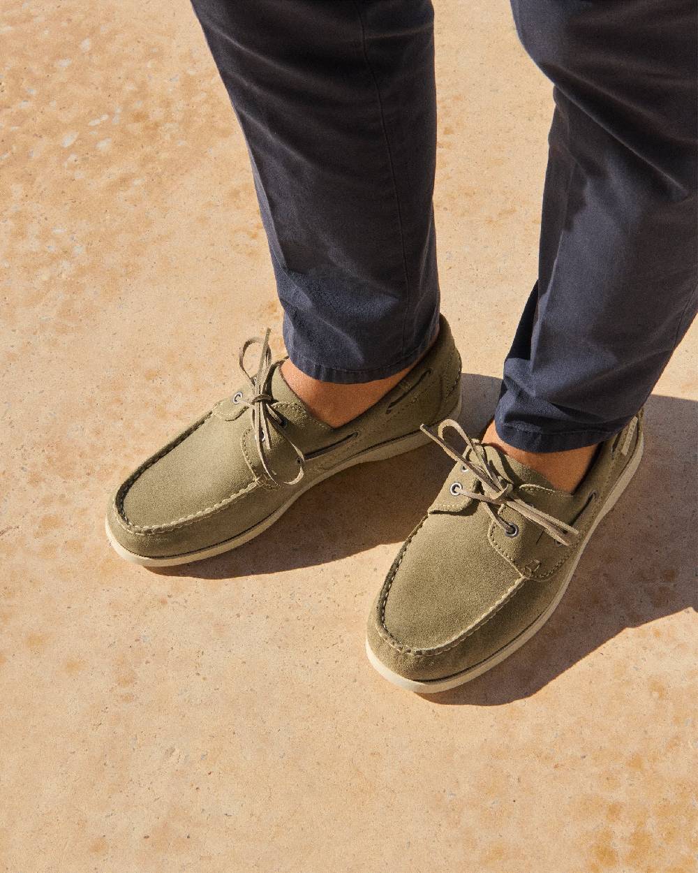 Manebí Suede Boat-Shoes - Hamptons Forest Italy