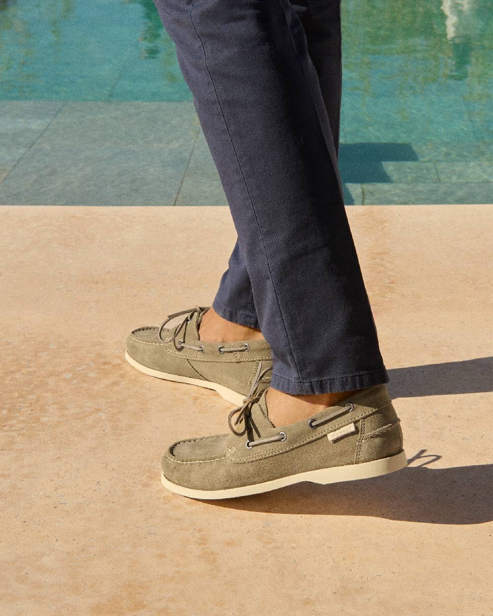 Manebí Suede Boat-Shoes - Hamptons Forest Italy