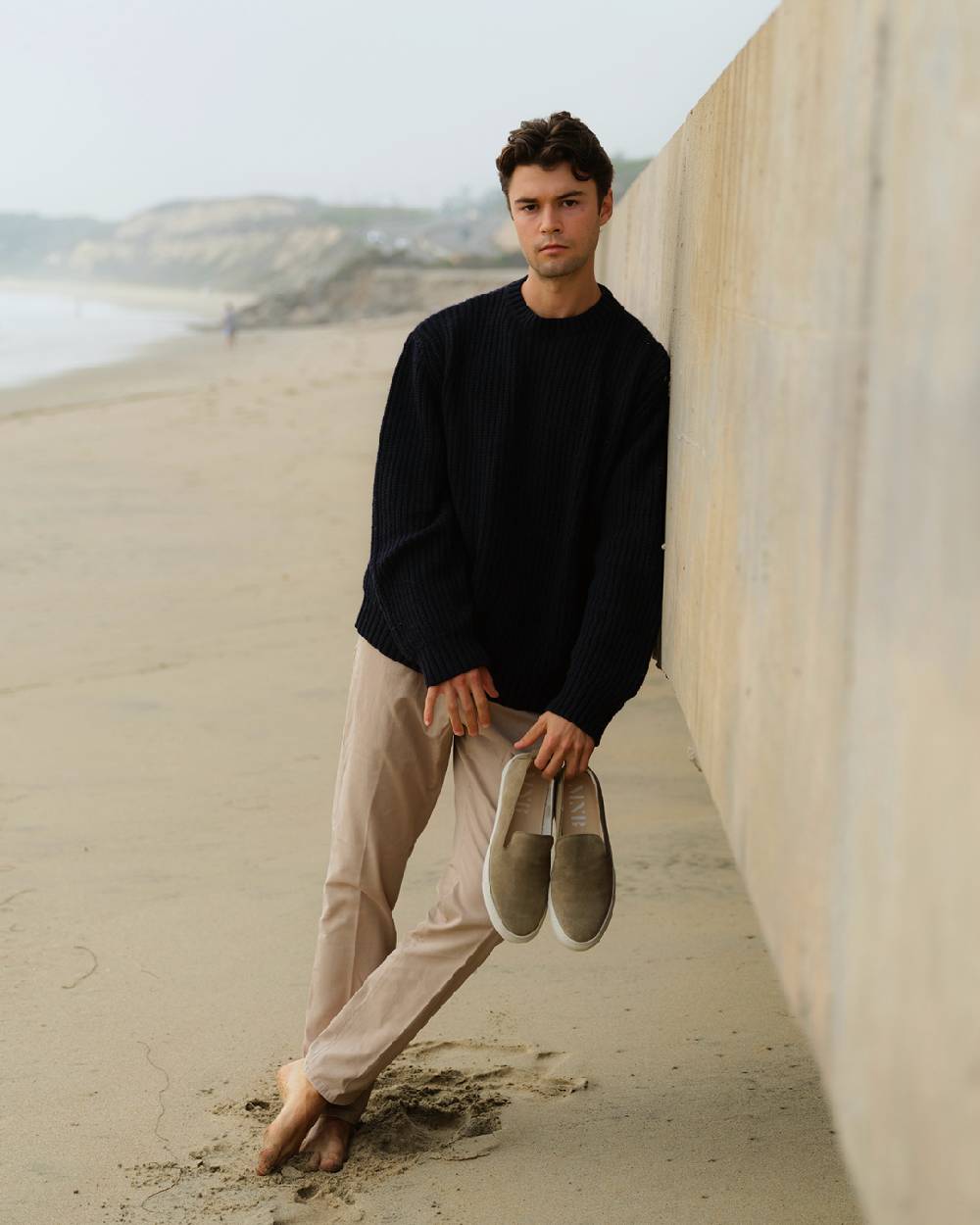 Manebí Slip-On in pelle scamosciata - Hamptons - Forest 2025
