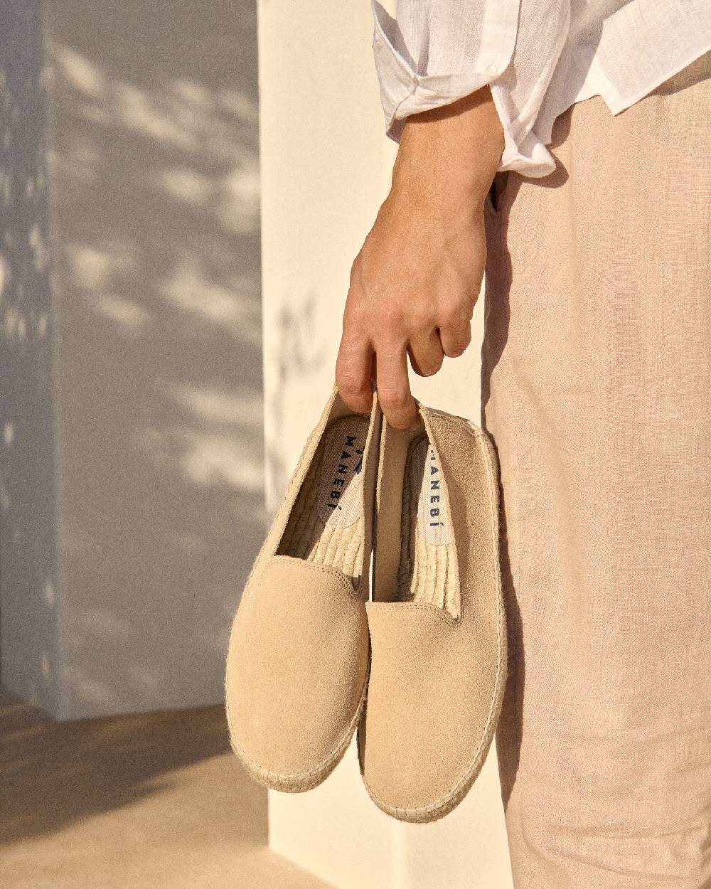 Manebí Espadrillas - Hamptons - Champagne Beige Soddisfazione Garantita