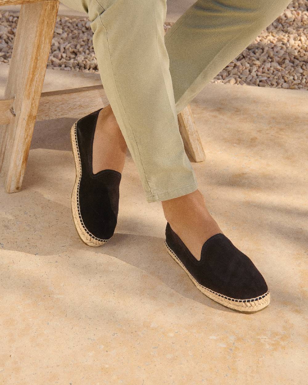 Manebí Espadrillas - Hamptons - Black Qualità Garantita
