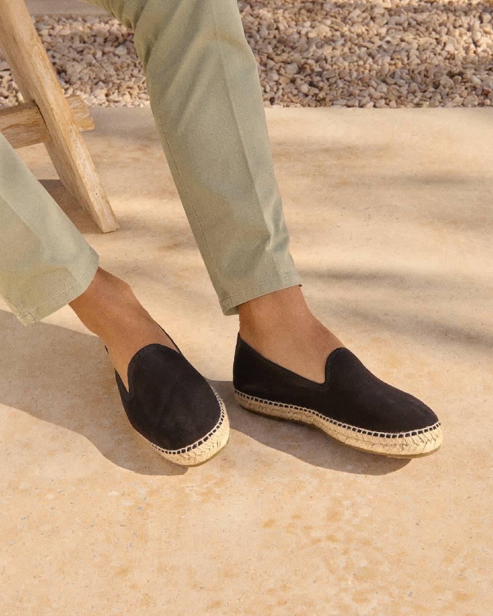 Manebí Espadrillas - Hamptons - Black Qualità Garantita