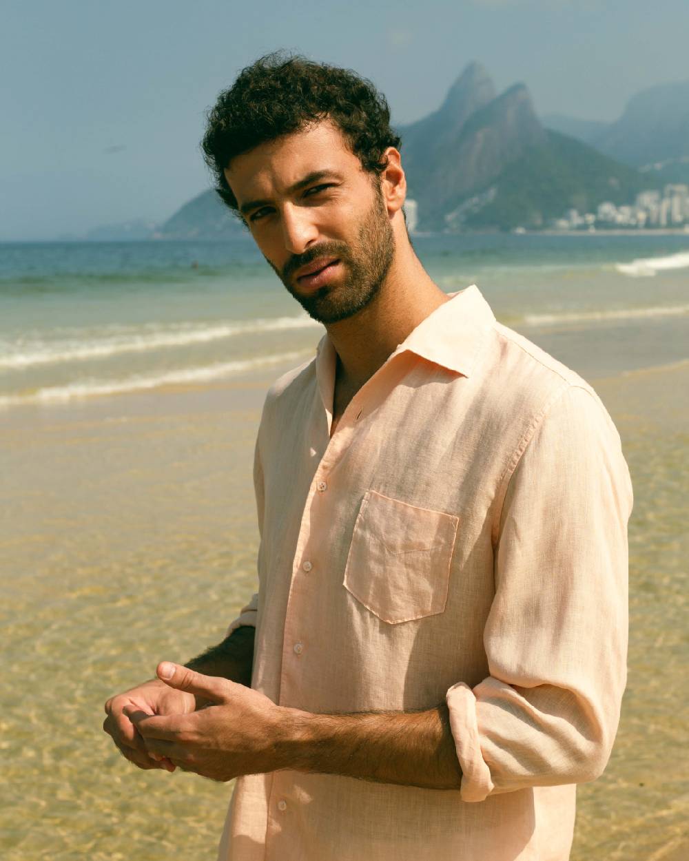 Manebí Washed Linen Panama Shirt - Spanish Villa Hotsell