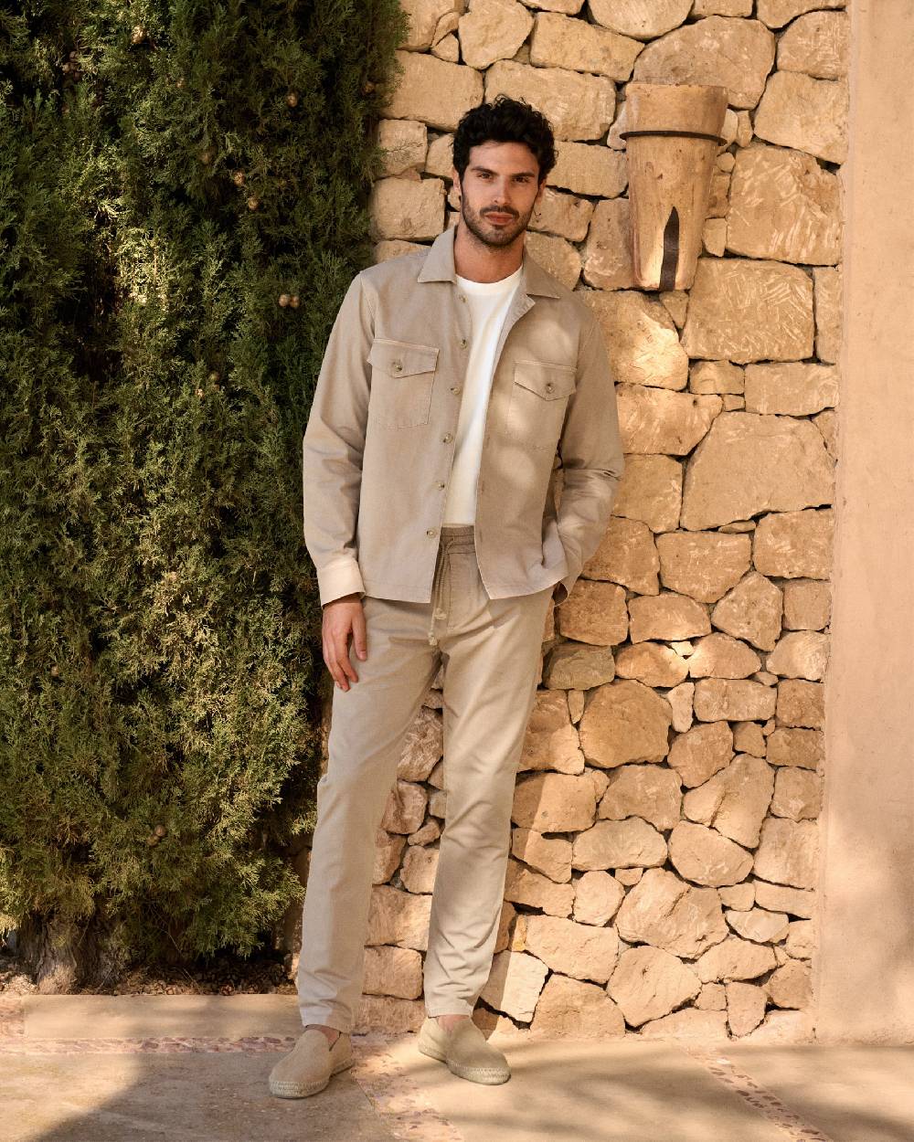 Manebí Stonewashed Cotton|Santa Fe Field Jacket - Beige I Più Venduti