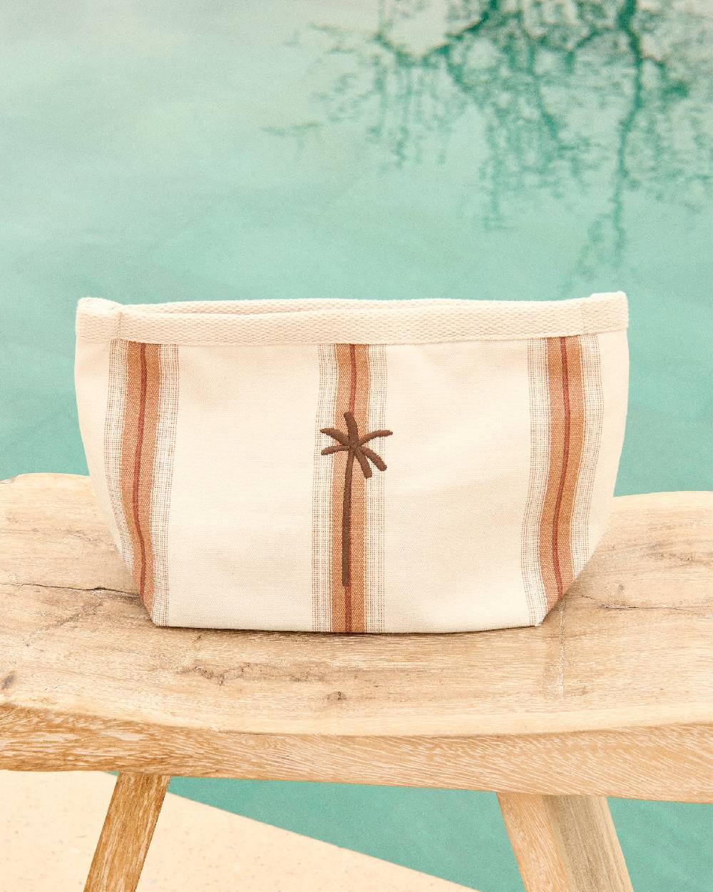 Manebí Canvas Tender2Tote - Cocoa \u0026 Beige Multistripes Prezzo basso