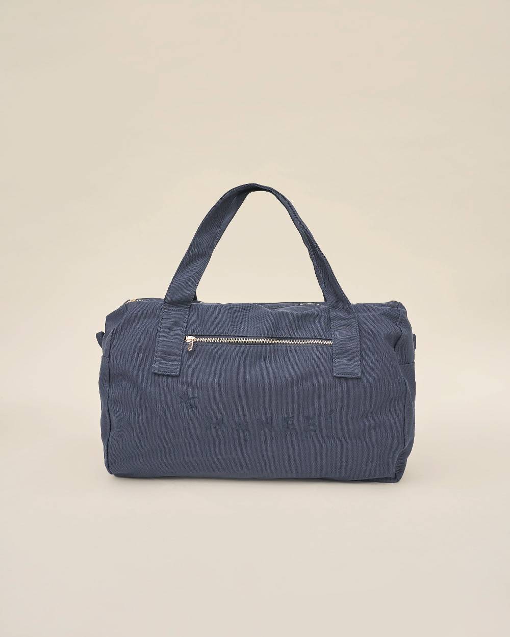 Manebí Canvas Weekend Bag - La Havana Blue Ritorno libero