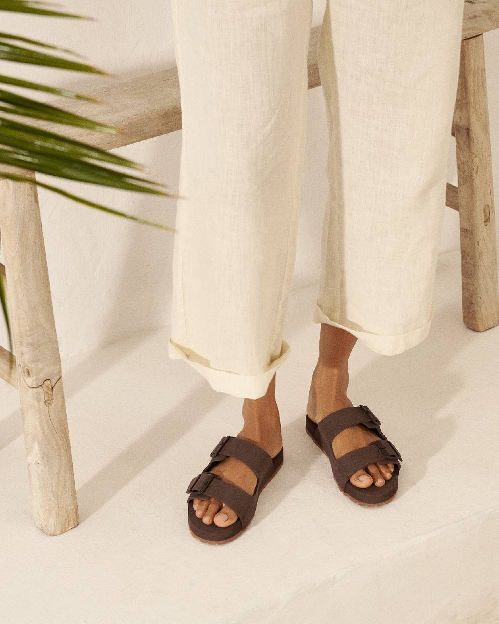 Manebí Eva Nordic|Swim Sandals - Cocoa Consegna Veloce
