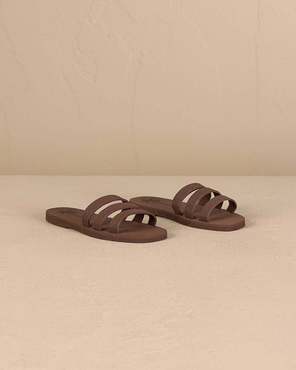 Manebí Eva Three Bands|Swim Sandals - Cocoa Promozione Limitata
