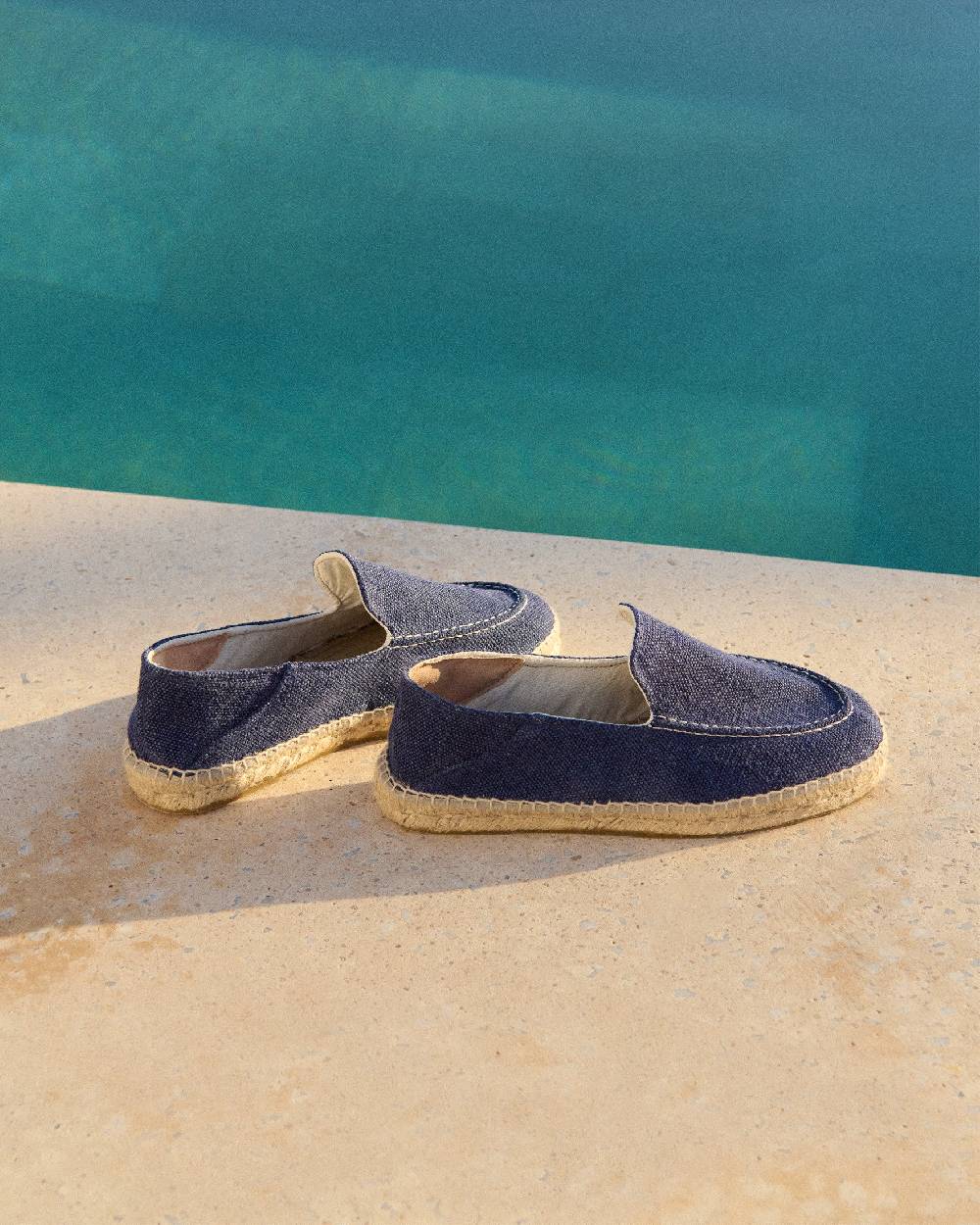 Manebí Organic Hemp Traveler Loafers|Espadrilles - Navy Qualità Garantita