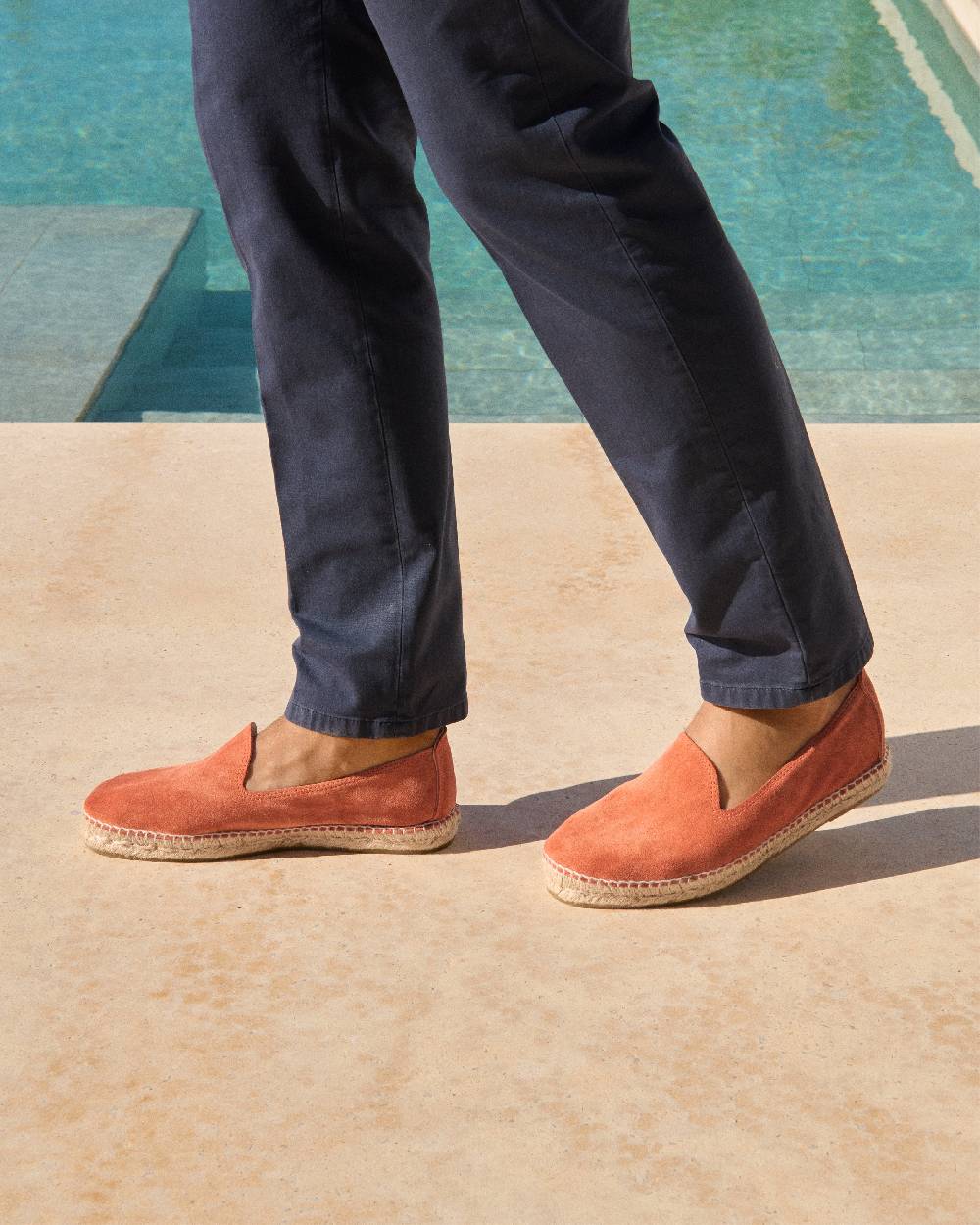 Manebí Suede Espadrilles - Orange Rust Convenienza