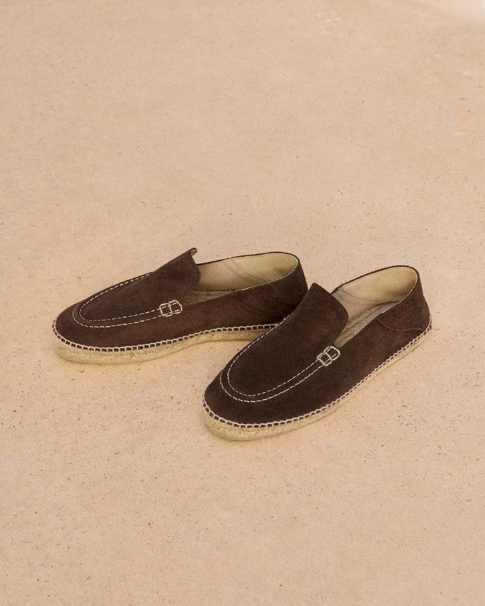 Manebí Suede Traveler Loafers|Espadrilles - Cocoa Novità