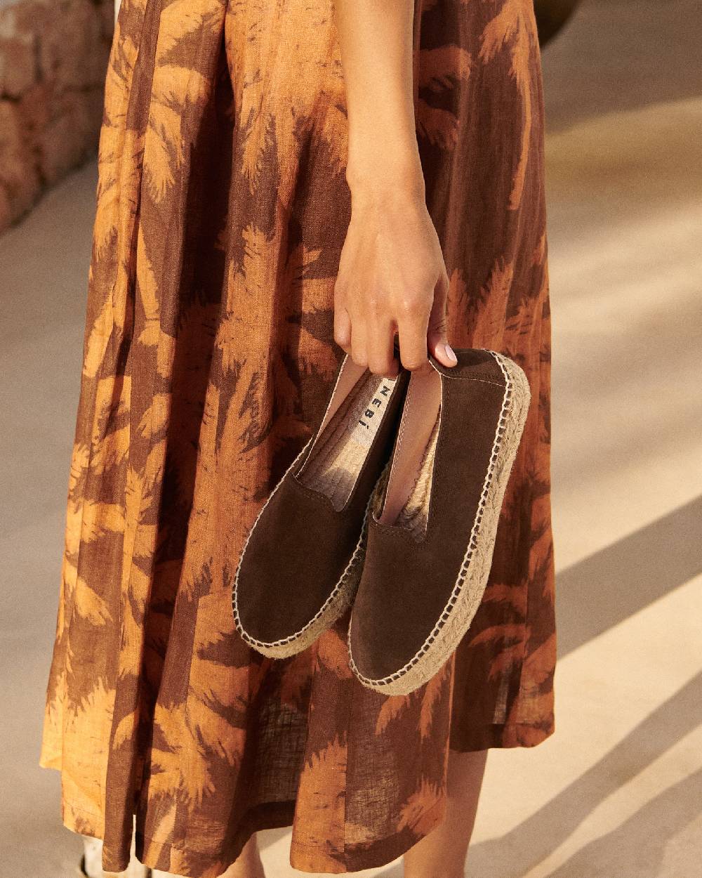 Manebí Suede Double Sole Espadrilles - Hamptons Cocoa Outlet