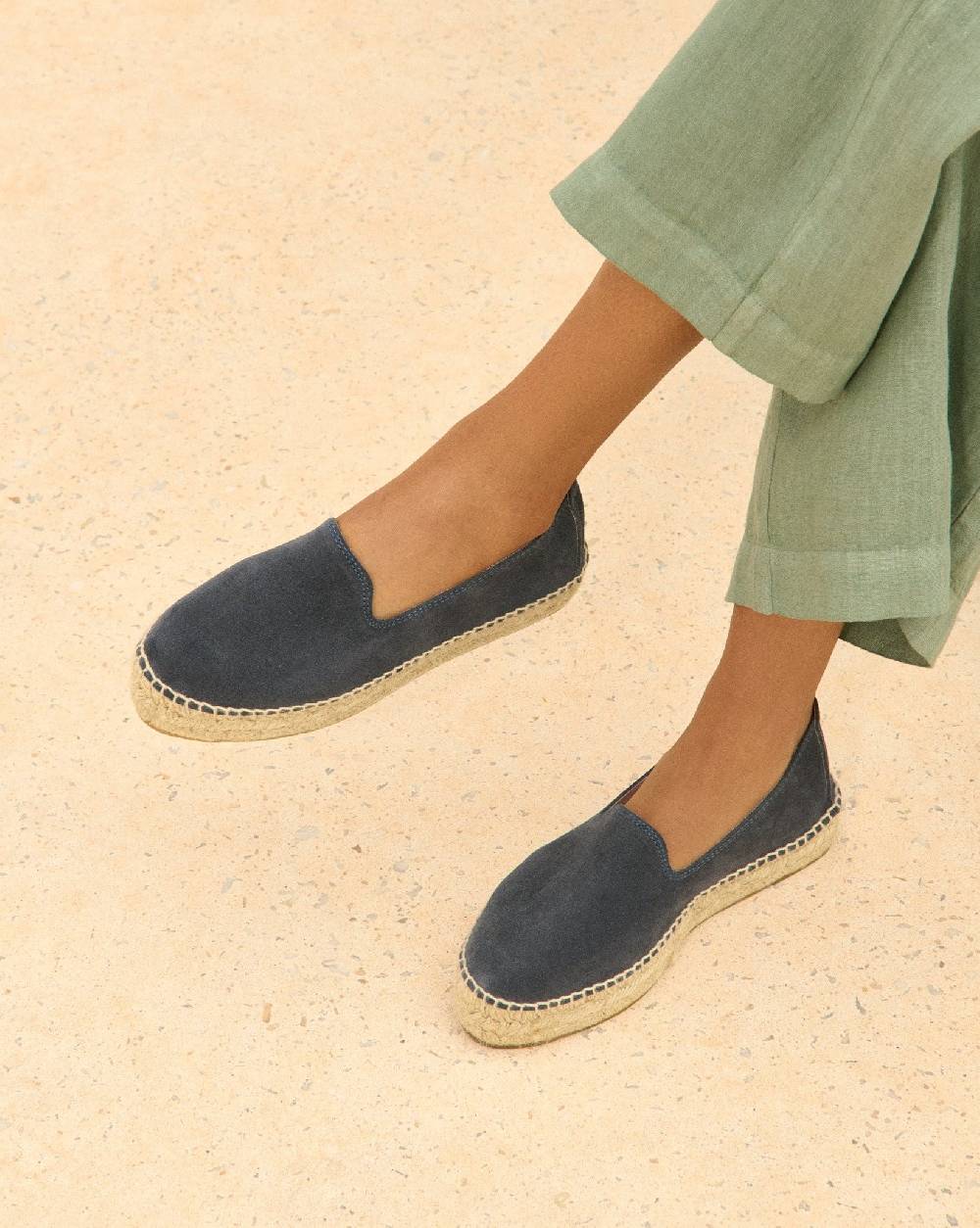 Manebí Espadrillas con doppia suola - Hamptons - Patriot Blu Spedizione gratuita