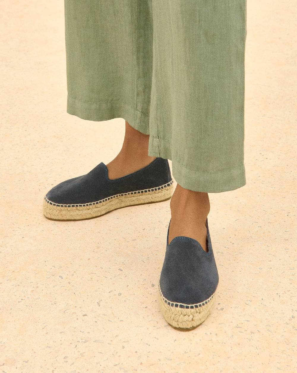Manebí Espadrillas con doppia suola - Hamptons - Patriot Blu Spedizione gratuita