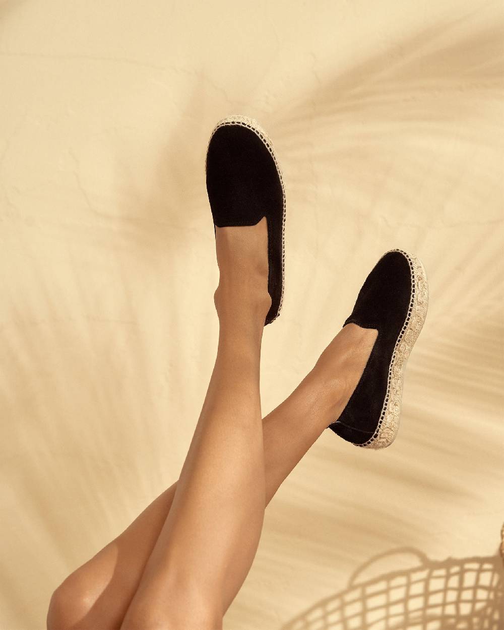 Manebí Espadrillas Doppia Suola - Hamptons - Nere Sconto di tempo limitato