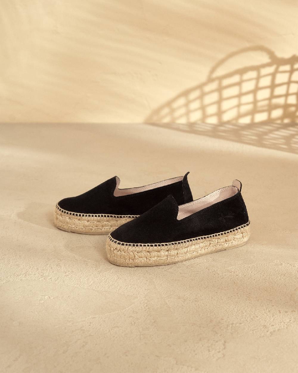 Manebí Espadrillas Doppia Suola - Hamptons - Nere Sconto di tempo limitato