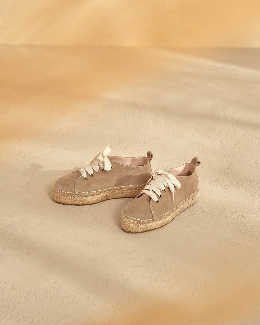 Manebí Espadrillas stringate - Hamptons - Vintage Taupe Shopping online