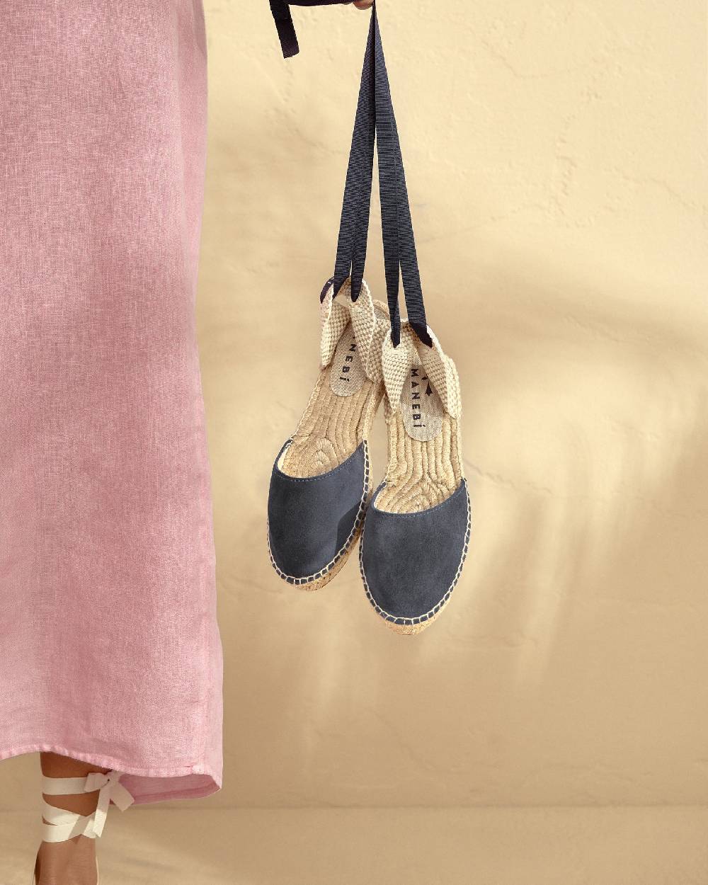 Manebí Valenciana con suola bassa - Hamptons - Patriot Blu Offerta per la Festa della Mamma