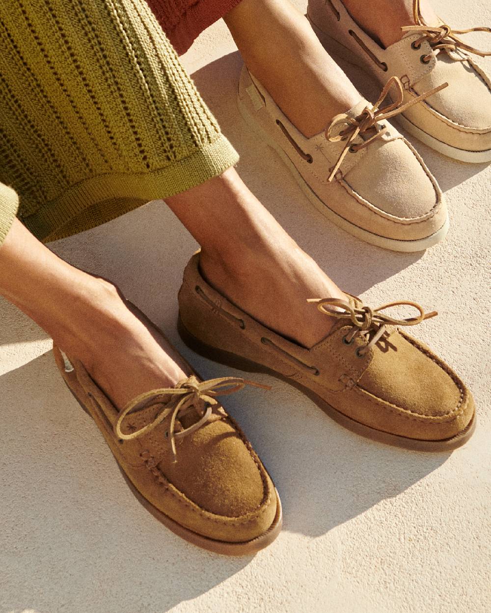 Manebí Suede Boat-Shoes - Hamptons Cuero Online Outlet