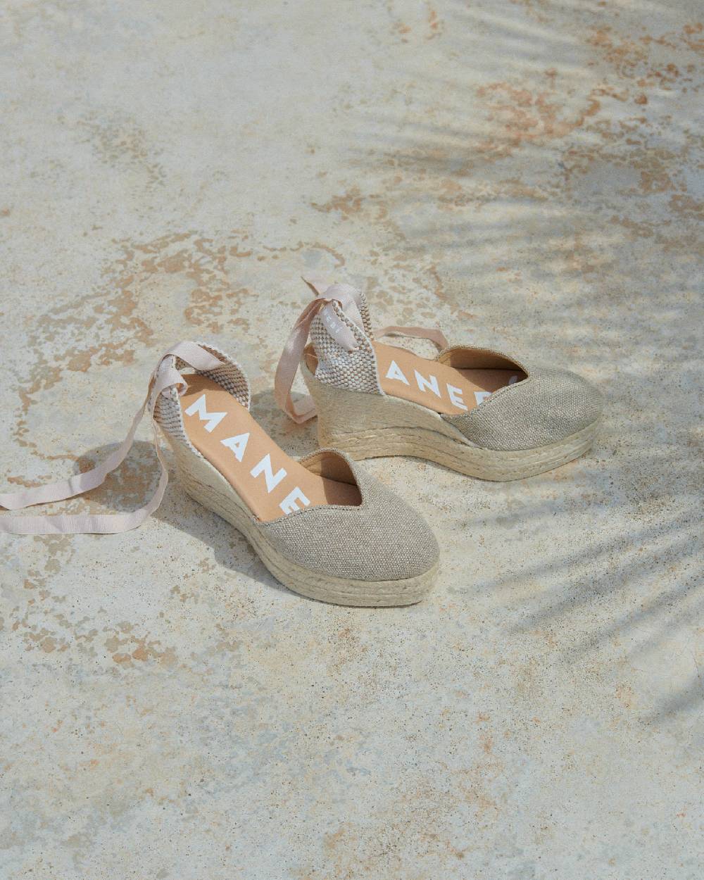 Manebí Organic Hemp Heart-Shaped|Wedge Espadrilles - La Havana Natural Esporta salva