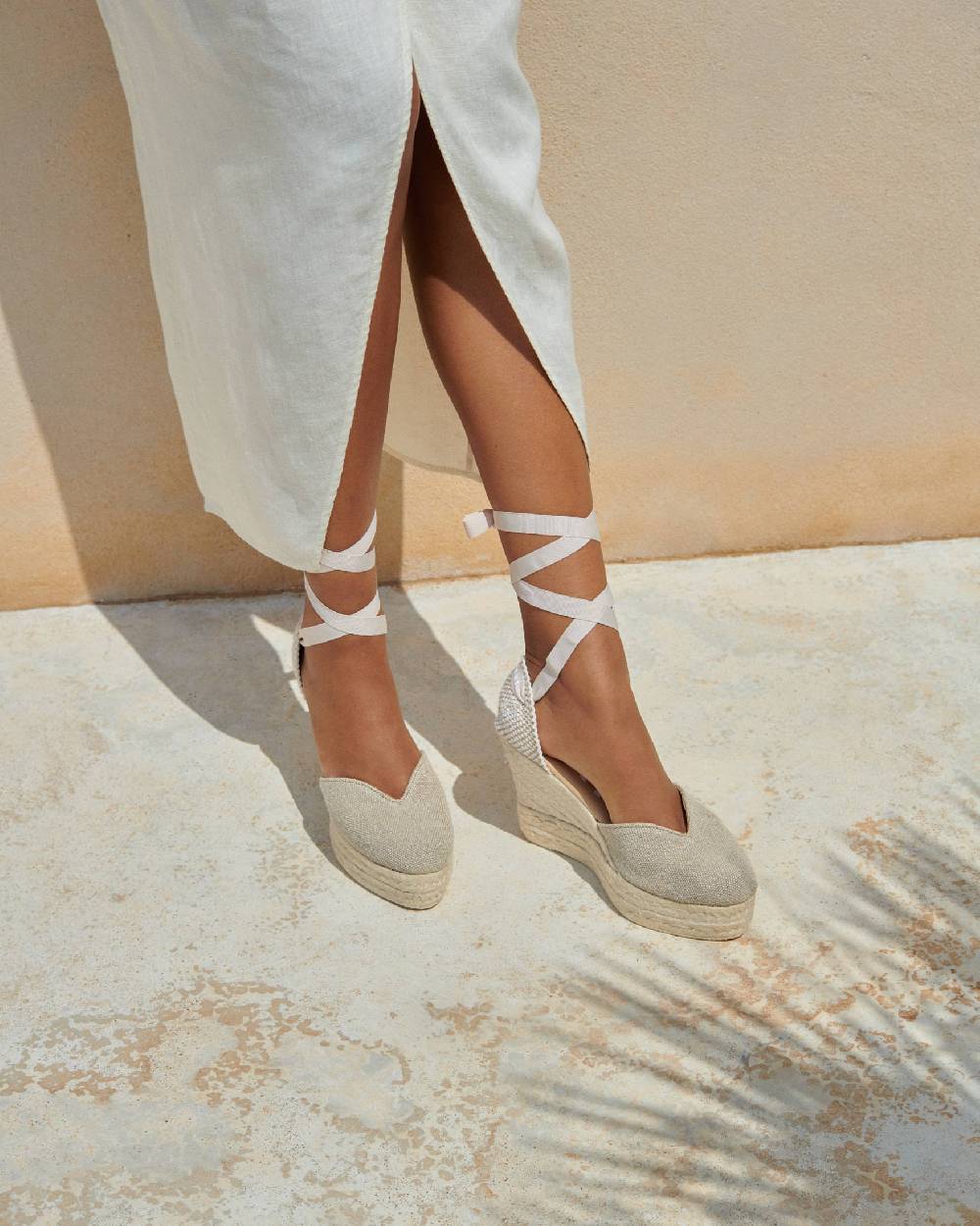 Manebí Organic Hemp Heart-Shaped|Wedge Espadrilles - La Havana Natural Esporta salva