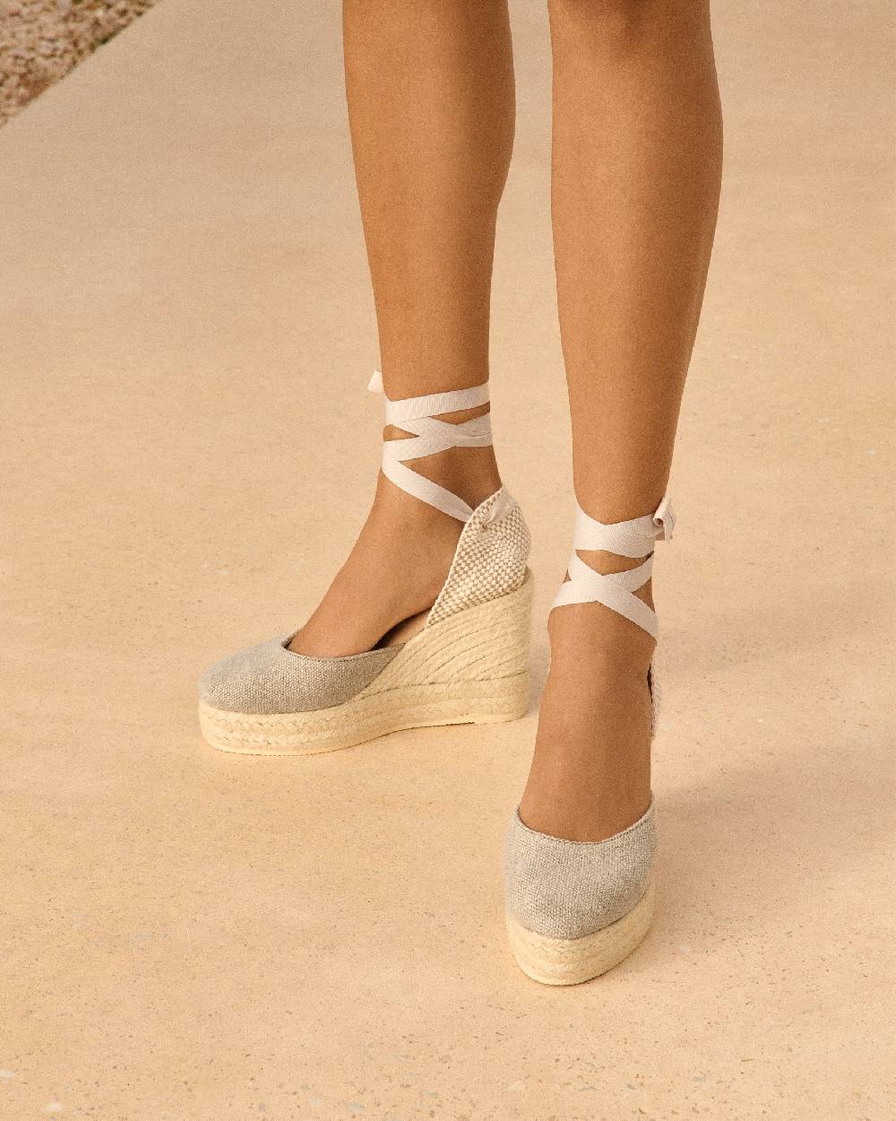 Manebí Organic Hemp Wedge Espadrilles - La Havana Natural 2025
