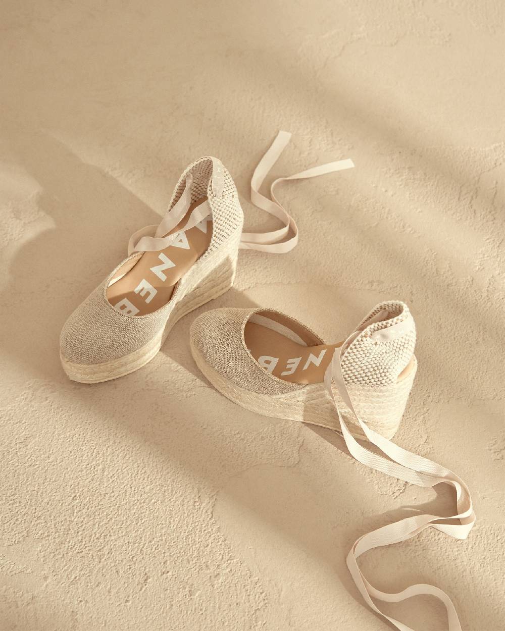 Manebí Organic Hemp Wedge Espadrilles - La Havana Natural 2025
