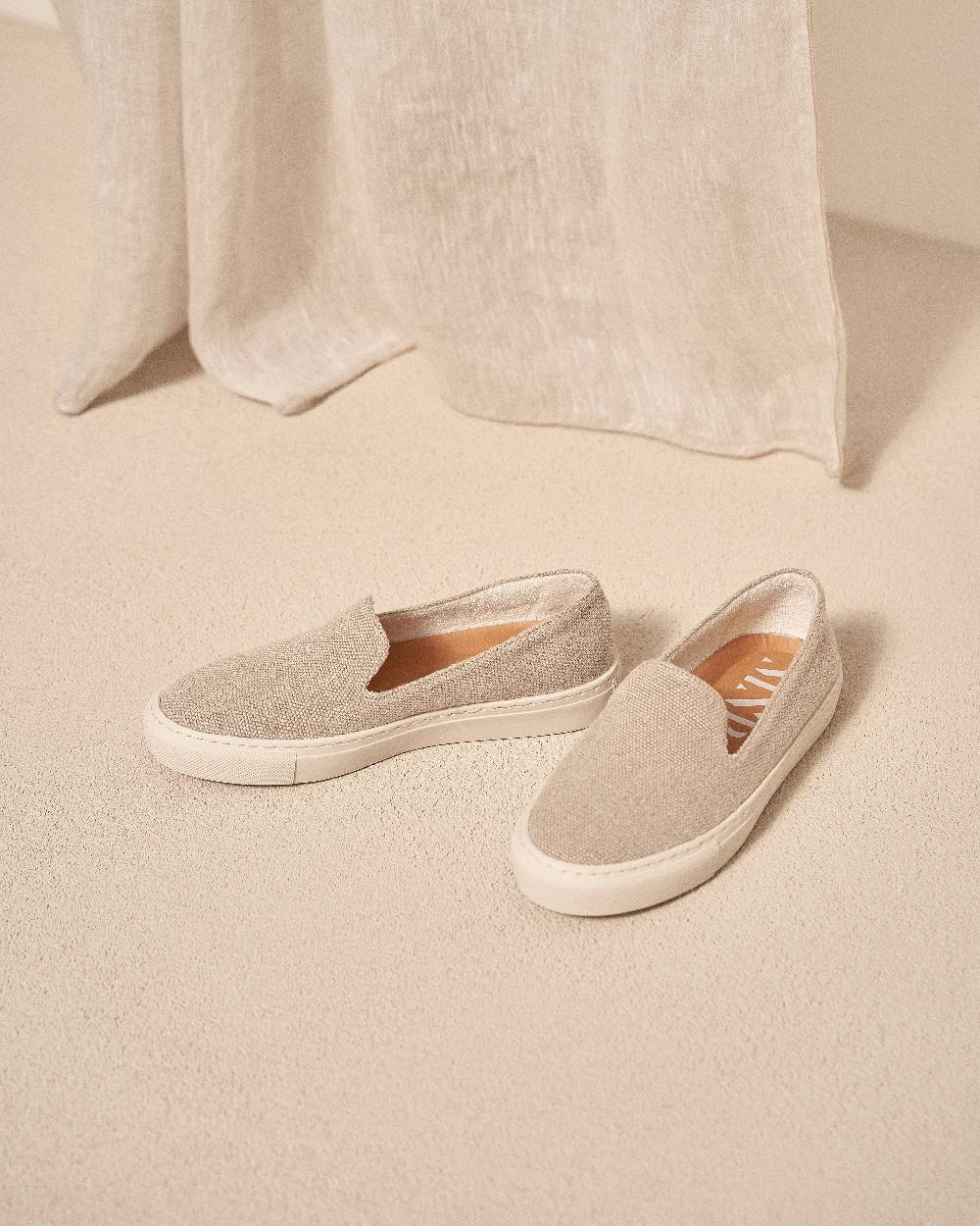 Manebí Organic Hemp Slip-On - La Havana Natural Prezzo di fabbrica