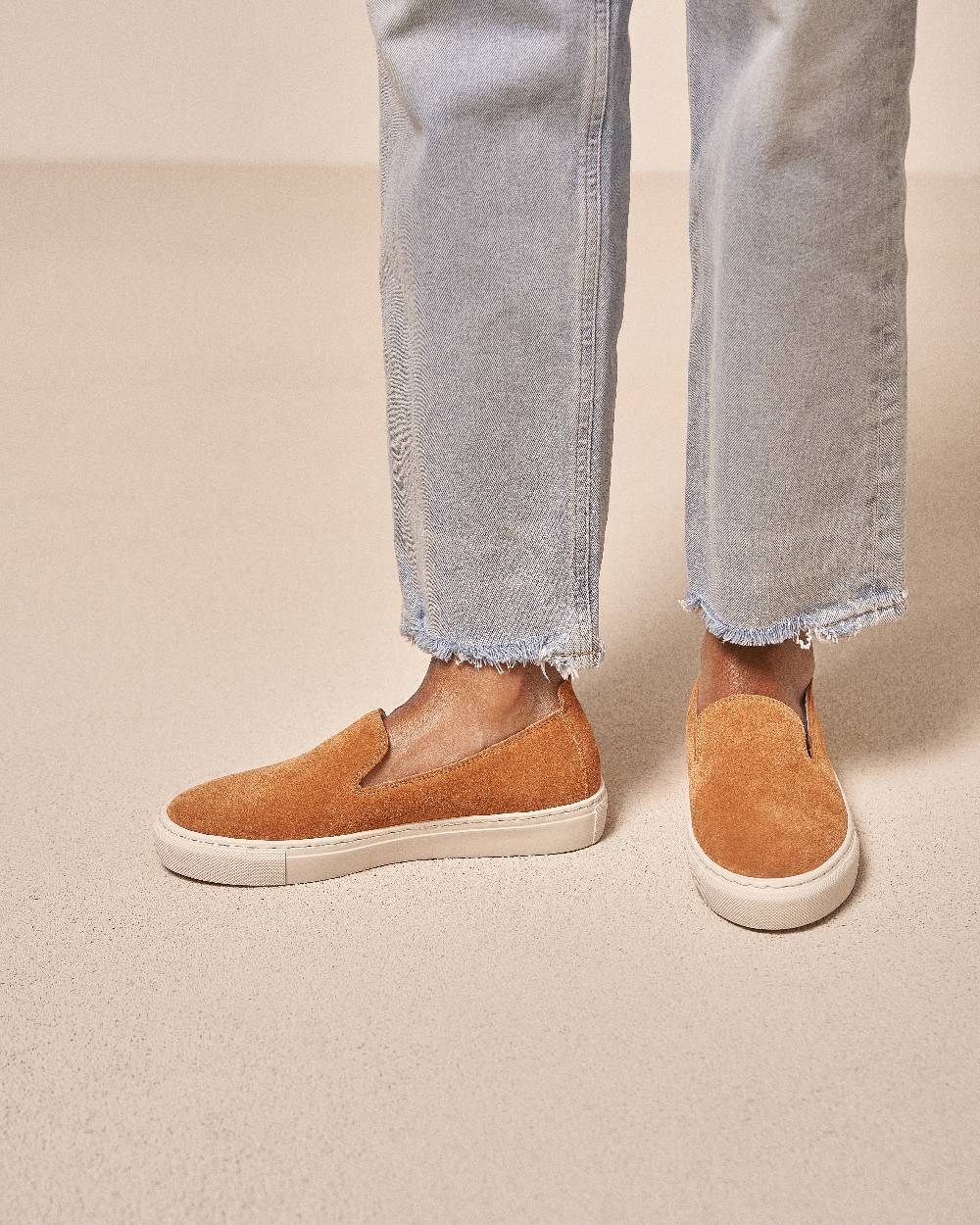 Manebí Suede Slip-On - Hamptons Cuero Offerta Giorno del Papà