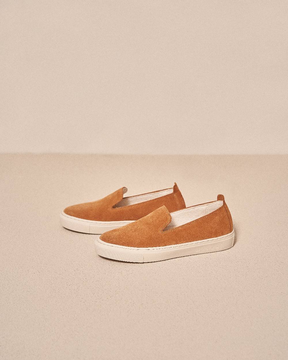 Manebí Suede Slip-On - Hamptons Cuero Offerta Giorno del Papà
