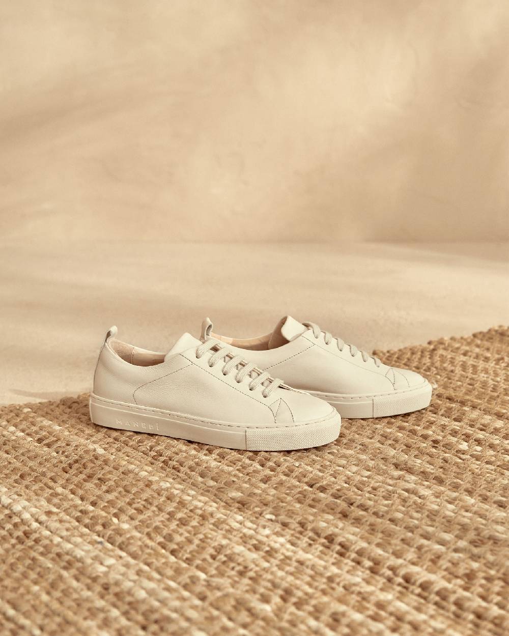 Manebí Calf Leather Sneakers - Canyon Argil Offerta Anniversario