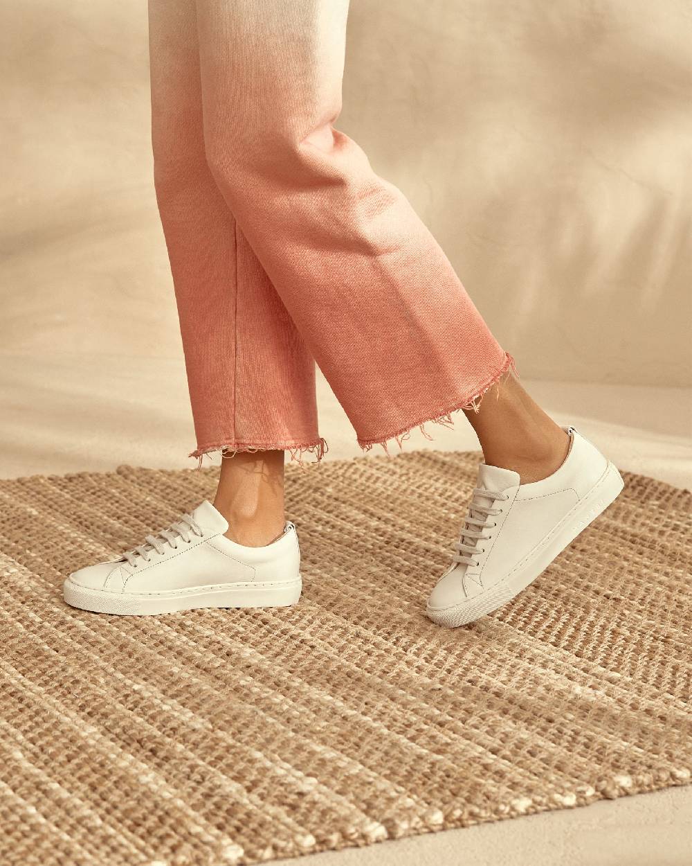 Manebí Calf Leather Sneakers - Canyon Argil Offerta Anniversario
