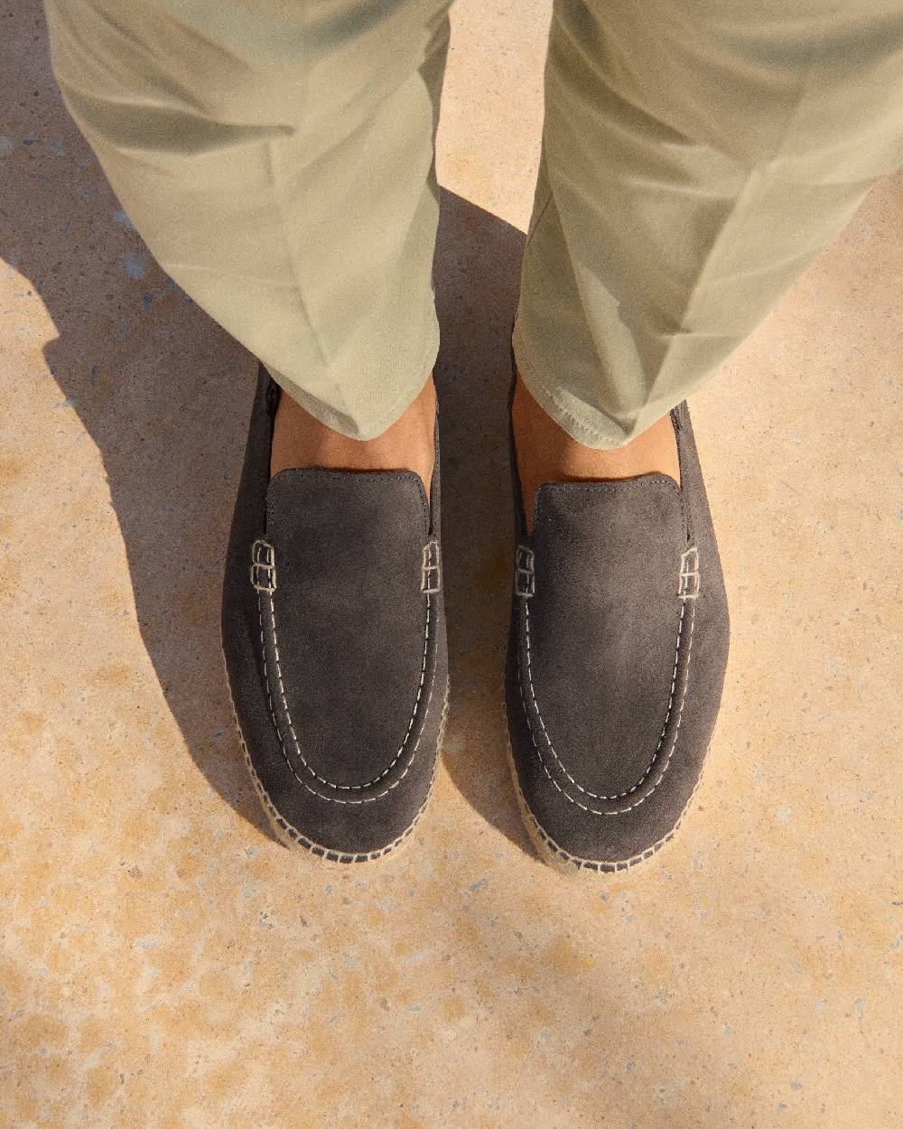 Manebí Mocassini Traveler - Hamptons - Carbon Grey ACQUISTA ORA