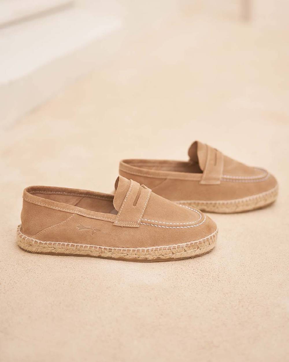 Manebí Mocassini - Hamptons - Washed Beige Ultimi due giorni
